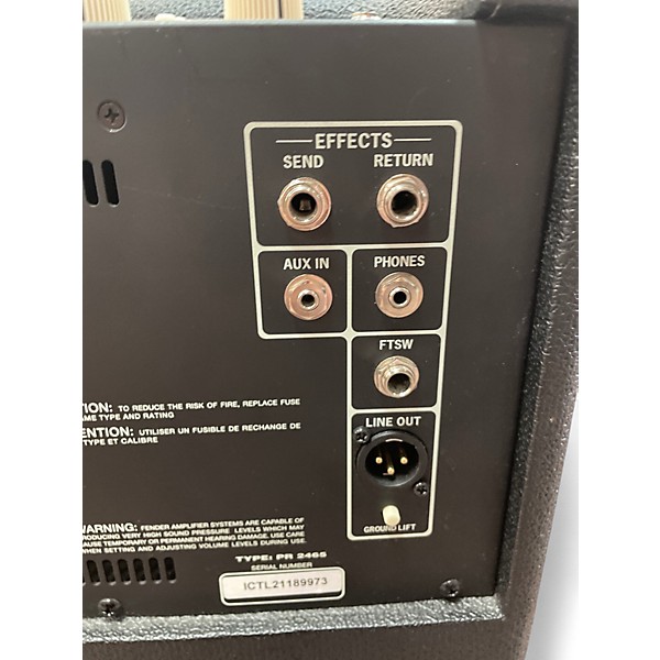 Used Fender Rumble 100/210 100W 2x10 Bass Combo Amp