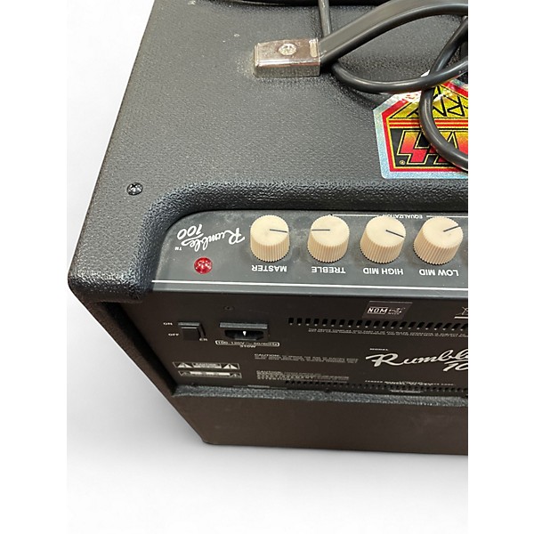 Used Fender Rumble 100/210 100W 2x10 Bass Combo Amp