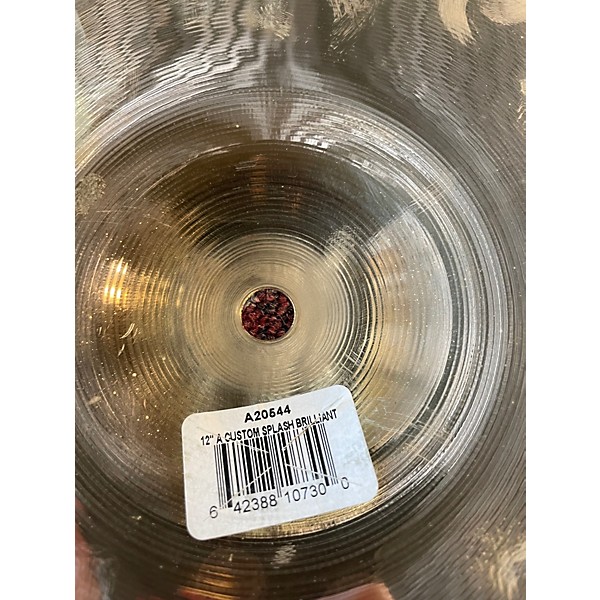 Used Zildjian 12in A Custom Splash Cymbal