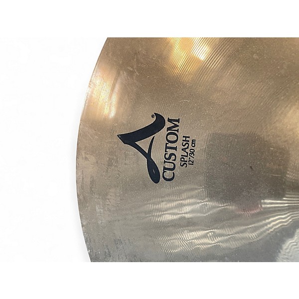 Used Zildjian 12in A Custom Splash Cymbal