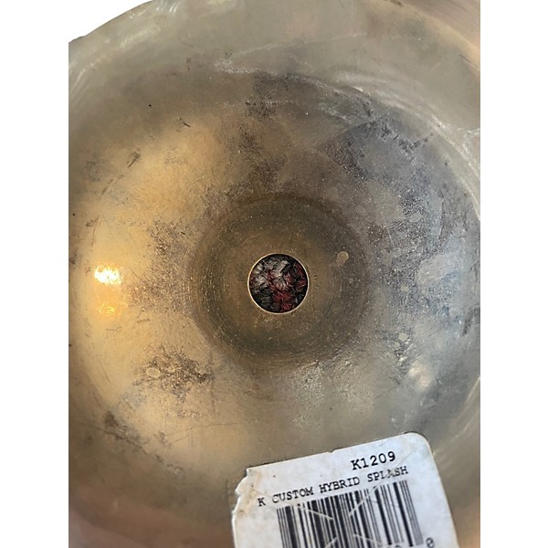Used Zildjian 9in K Custom Hybrid Splash Cymbal