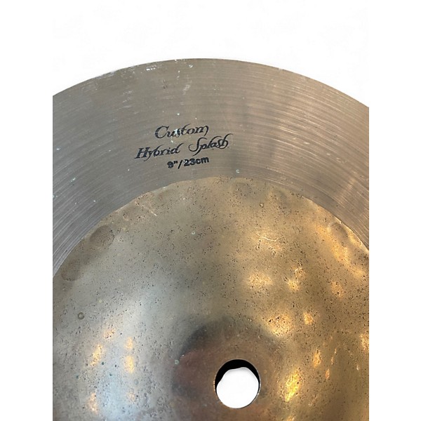 Used Zildjian 9in K Custom Hybrid Splash Cymbal