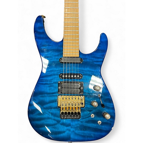 Used Jackson PC1 USA Phil Collen Signature Blue Agave Solid Body Electric Guitar