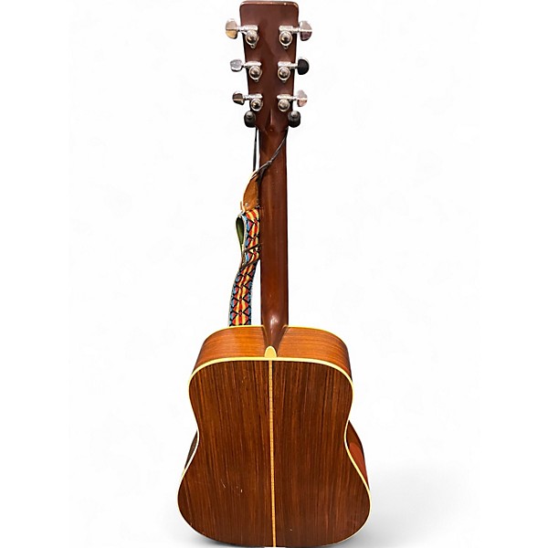 Vintage 1971 Martin D28 Natural Acoustic Guitar