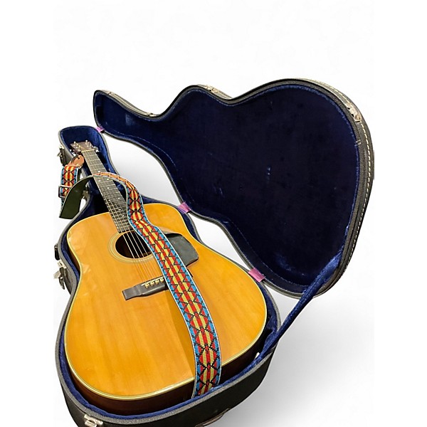 Vintage 1971 Martin D28 Natural Acoustic Guitar