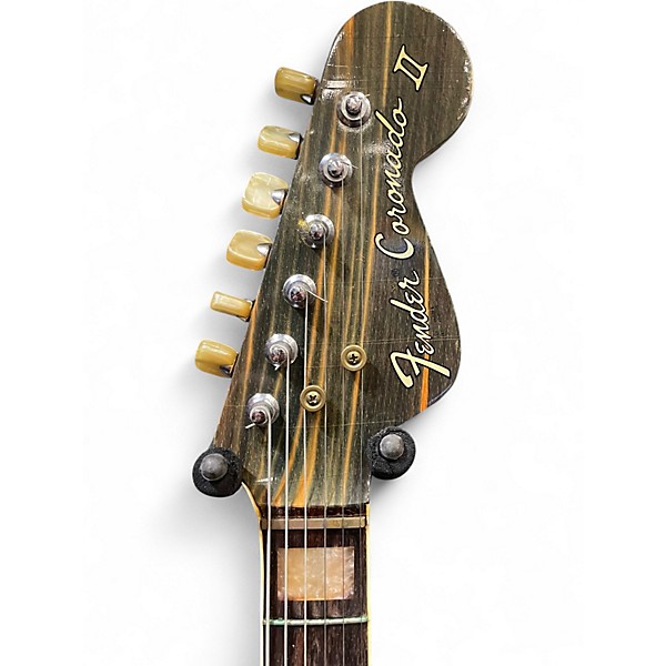 Vintage 1967 Fender Coronado II Wildwood II Natural Hollow Body Electric Guitar