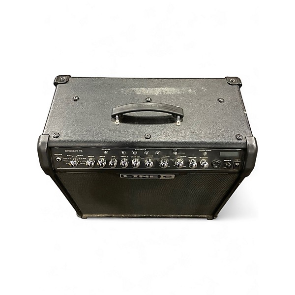 Used Line 6 Spider IV 75W 1x12 Guitar Combo Amp