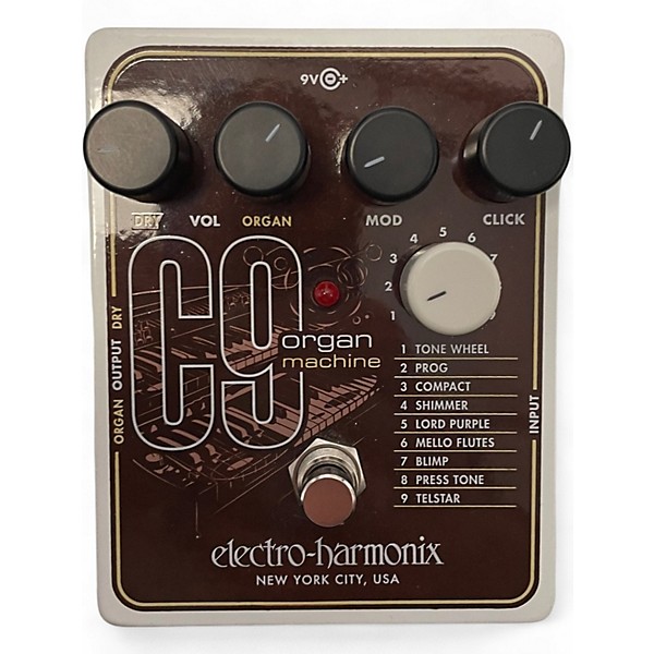 Used Electro-Harmonix C9 Organ Machine Effect Pedal