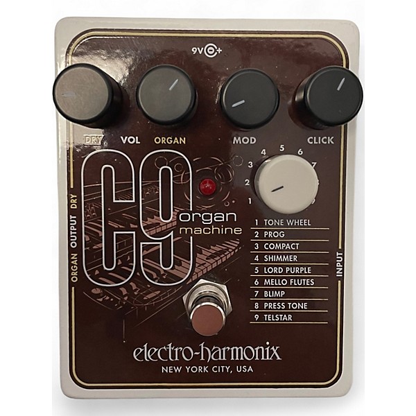 Used Electro-Harmonix C9 Organ Machine Effect Pedal