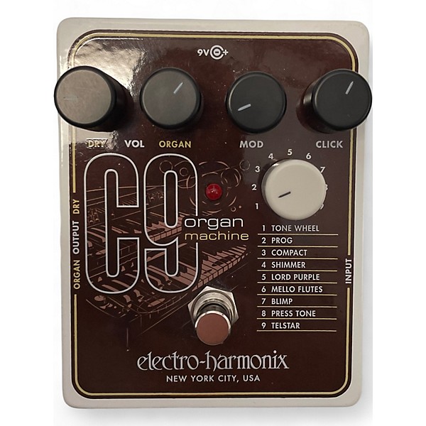 Used Electro-Harmonix C9 Organ Machine Effect Pedal
