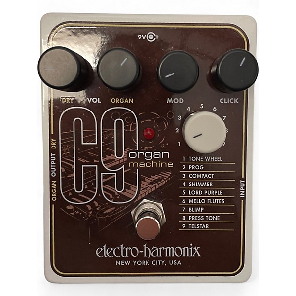 Used Electro-Harmonix C9 Organ Machine Effect Pedal