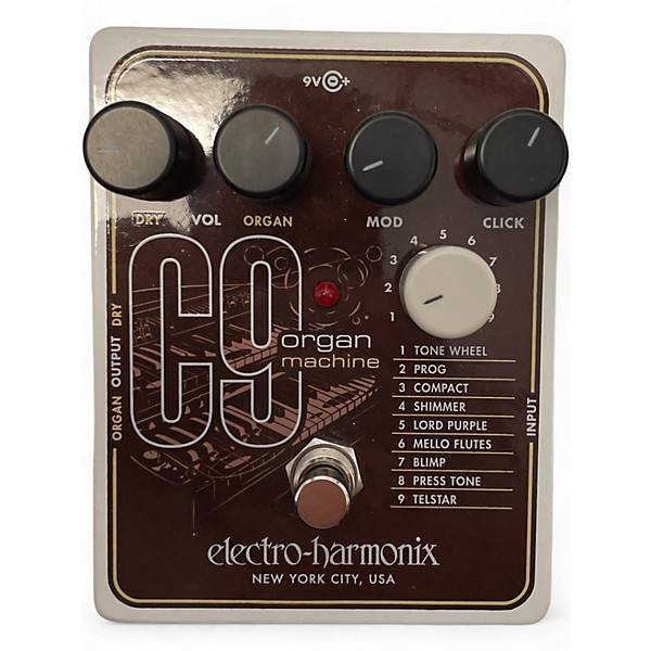 Used Electro-Harmonix C9 Organ Machine Effect Pedal