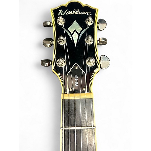 Used Washburn WI-45F Honey Burst Solid Body Electric Guitar