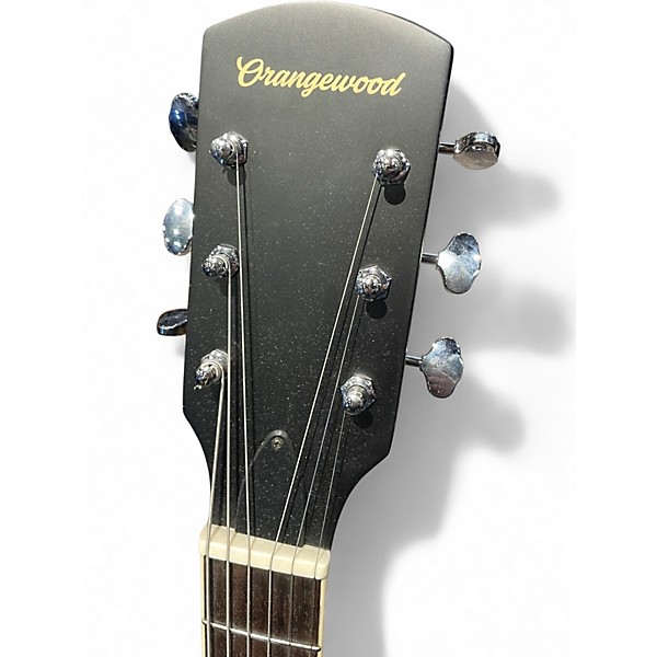 Used Orangewood Juniper Black Acoustic Electric Guitar