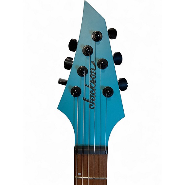 Used Jackson Pro Series Misha Mansoor Signature Juggernaut HT6 Blue  Solid Body Electric Guitar