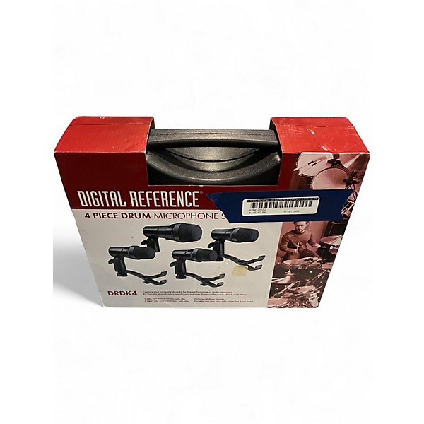 Used Digital Reference DRDK4 4 Piece Percussion Microphone Pack