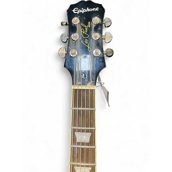 Used Epiphone Les Paul Standard Pro Blue Burst Solid Body Electric Guitar