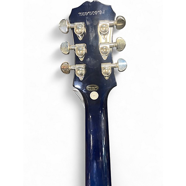 Used Epiphone Les Paul Standard Pro Blue Burst Solid Body Electric Guitar