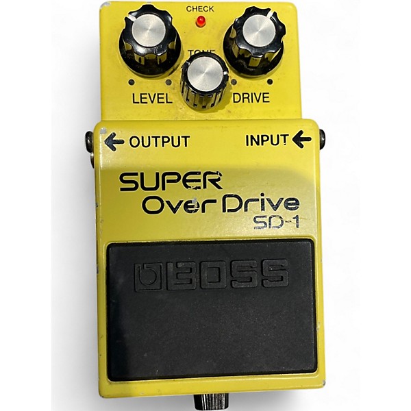 Used BOSS SD1 Super Overdrive Effect Pedal
