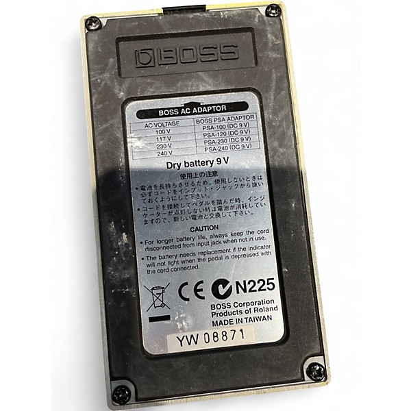 Used BOSS SD1 Super Overdrive Effect Pedal