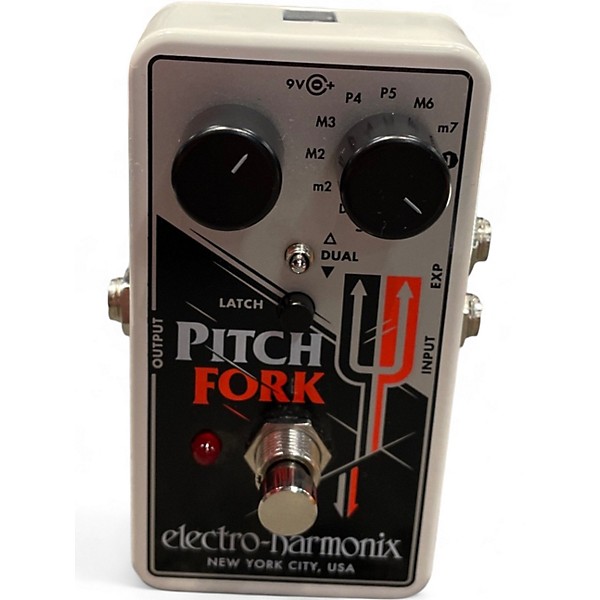 Used Electro-Harmonix Pitch Fork Polyphonic Pitch Shifting Effect Pedal