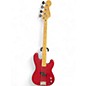 Used 2000s Fender Player Precision Bass Candy Apple Red Electric Bass Guitar thumbnail