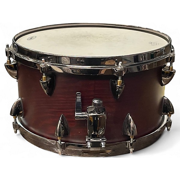 Used Orange County Drum & Percussion 13X7 Maple Ash Snare Chestnut Matte Drum