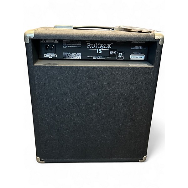 Used Fender Rumble 15 V2 15W 1X8 Bass Combo Amp