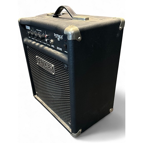 Used Fender Rumble 15 V2 15W 1X8 Bass Combo Amp