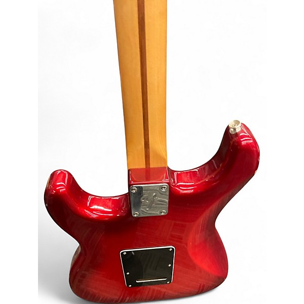 Used 2020 Fender Special Edition Player Stratocaster HSS Candy Red Burst Solid Body Electric Guitar