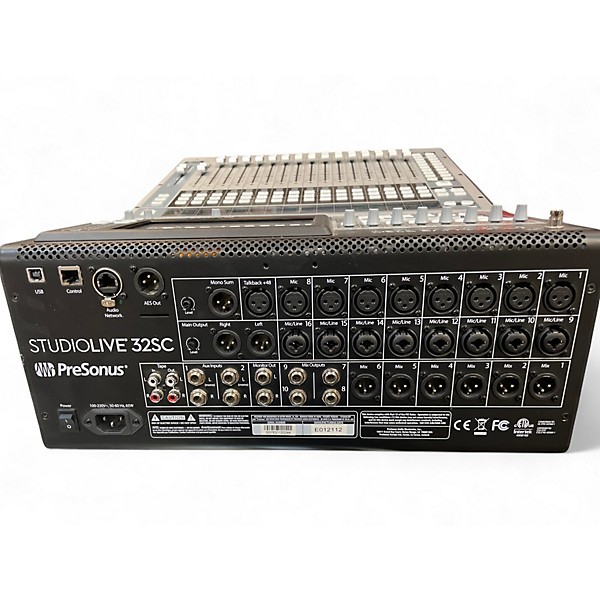 Used PreSonus studiolive 32sc Digital Mixer