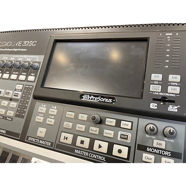 Used PreSonus studiolive 32sc Digital Mixer