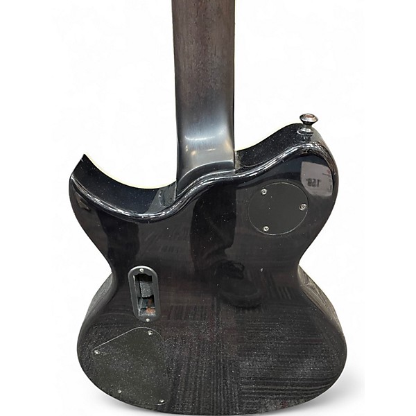 Used Washburn WI66PRO BSG1 Trans Black Solid Body Electric Guitar