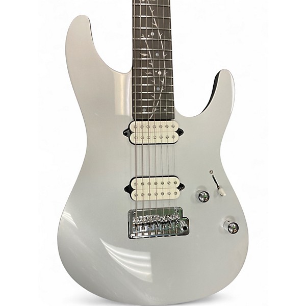 Used Ibanez TOD70 1P-01 Silver Solid Body Electric Guitar