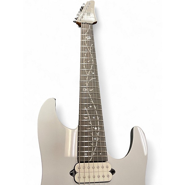 Used Ibanez TOD70 1P-01 Silver Solid Body Electric Guitar