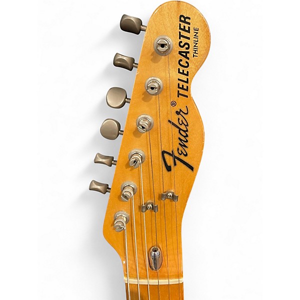 Used Fender TN-72 THINLINE TELECASTER Natural Hollow Body Electric Guitar