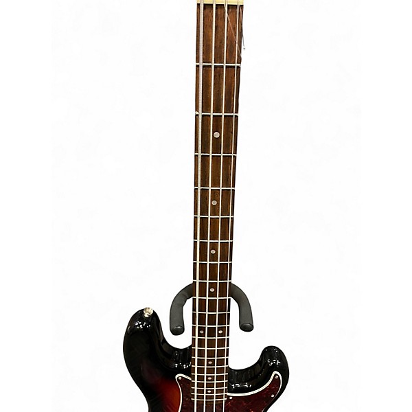Used Squier Precision Bass 2 Color Sunburst Electric Bass Guitar