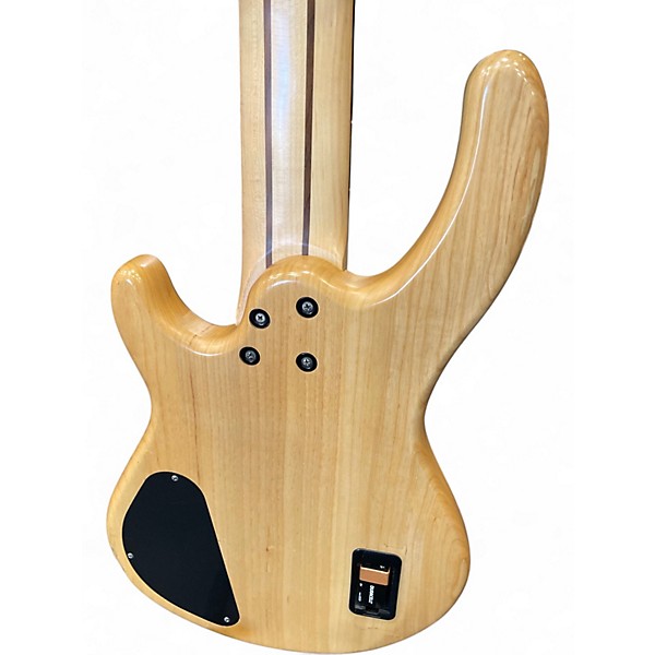 Used Dean 6 String Bass Walnut Electric Bass Guitar