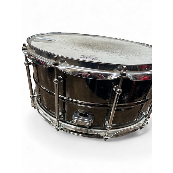 Used Pork Pie 14X7 big black Black Drum