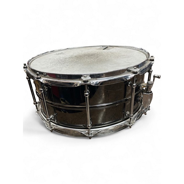 Used Pork Pie 14X7 big black Black Drum