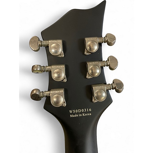 Used DBZ Guitars Diamond Hailfire Black Solid Body Electric Guitar