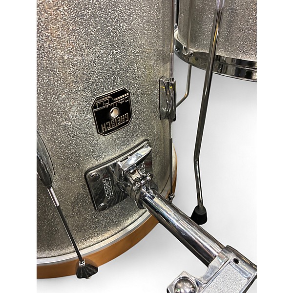 Used Gretsch Drums 4 Piece Catalina Club Series Silver Sparkle Drum Kit