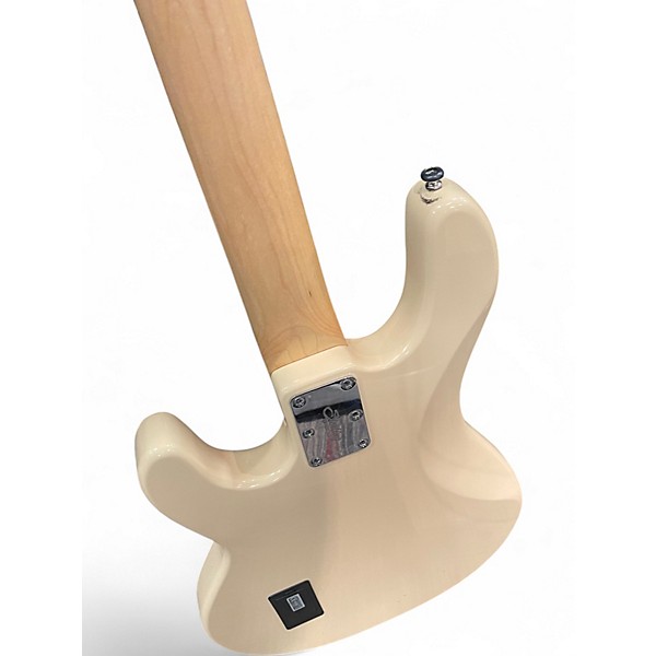 Used Sterling by Music Man S.U.B. Ray4 OFF WHITE Electric Bass Guitar