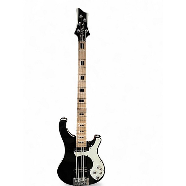 Used Schecter Guitar Research Stargazer-5 Black Electric Bass Guitar