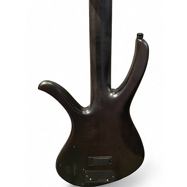 Used Ibanez AFR4FMP Trans Gray Electric Bass Guitar