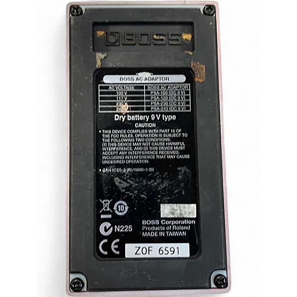 Used BOSS DM2W Delay Waza Craft Effect Pedal