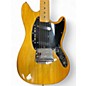 Used Fender Mustang MG77 nat Solid Body Electric Guitar