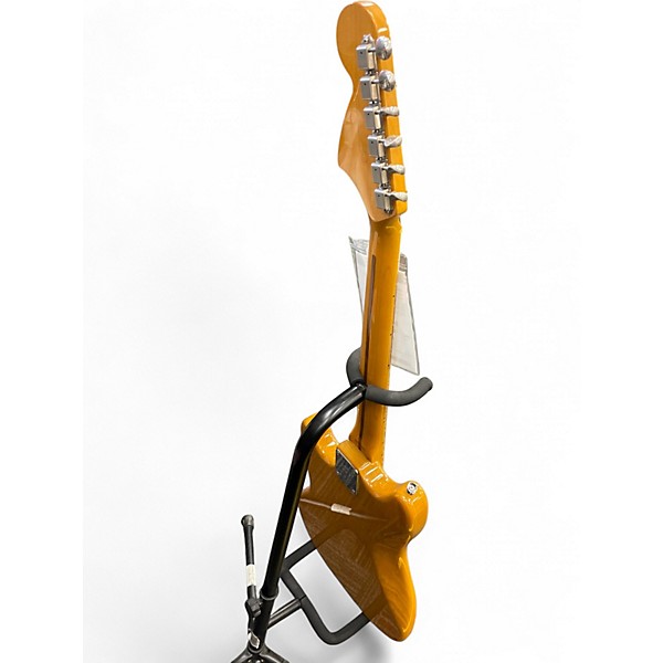 Used Fender Mustang MG77 nat Solid Body Electric Guitar