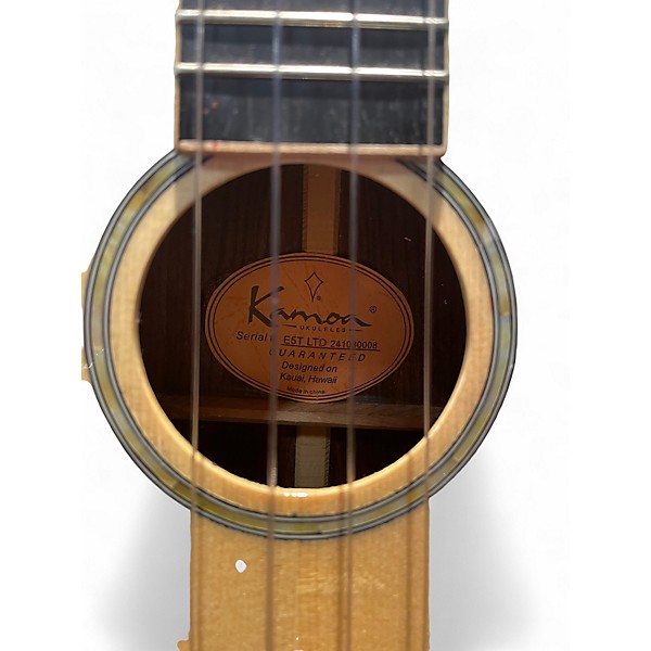 Used Kamoa E5T LTD Natural Ukulele