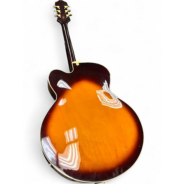 Used Epiphone Emperor AS Sunburst Hollow Body Electric Guitar